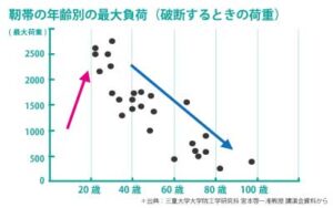 靭帯の断裂リスク